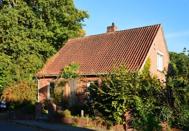 Walsrode şehrinde sonbahar, Aşağı Saksonya