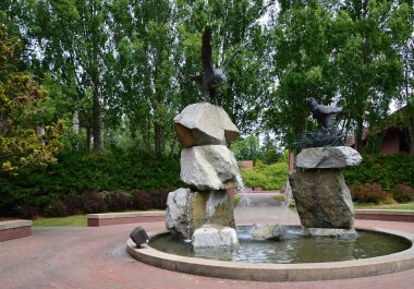 Oregon 'un başkenti Salem' deki Savaş Anıtı