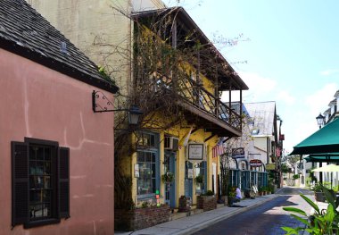 Historical Building in the Old Town of St. Augustine, Florida