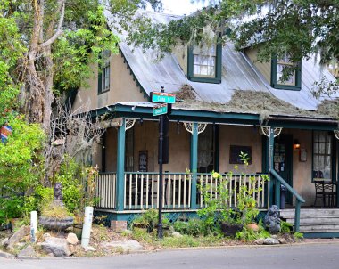 Historical Building in the Old Town of St. Augustine, Florida