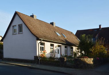 Walsrode şehrinde sonbahar, Aşağı Saksonya