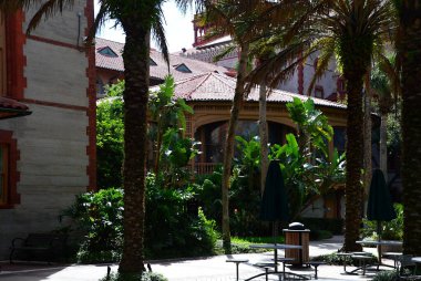 St. Augustine, Florida 'da Sokak Sahnesi