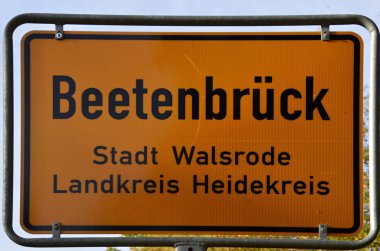 Köy Beetenbrueck 'un Şehir Sınırı, Aşağı Saksonya
