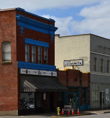 Oregon 'un başkenti Salem' deki tarihi binalar