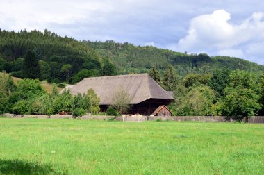 Black Forest Gutach 'taki Tarihi Çiftlik, Baden - Wuerttemberg