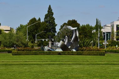 Oregon 'un başkenti Salem' deki Eyalet Meclis Parkı