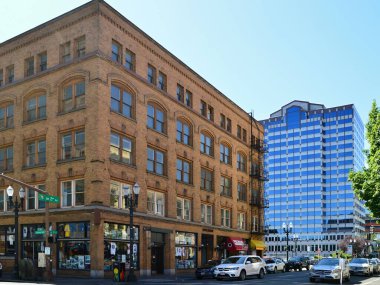 Historical Building in Downtown Portland, Oregon