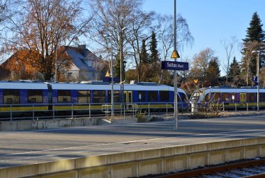 Soltau kasabasındaki tren istasyonu, Aşağı Saksonya