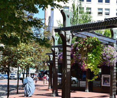 Portland, Oregon 'da Sokak Sahnesi