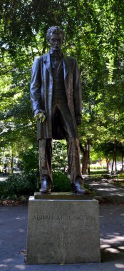 Statue in Park in Downtown Portland, Oregon