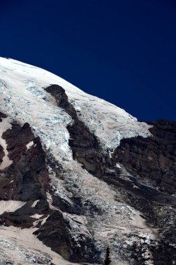 Glacier in Mount Rainier National Park, Washington