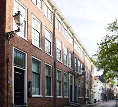 Hollanda 'nın başkenti Haag' daki tarihi binalar.