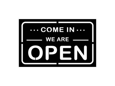 Lazer kesme ve cnc yönlendirici için işaret vektör tasarımını aç