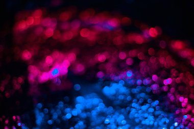 psychedelic blurred bright neon shiny bokeh. background and texture. for labels, headpieces, napkins, business cards, notepads, postcards, etc.