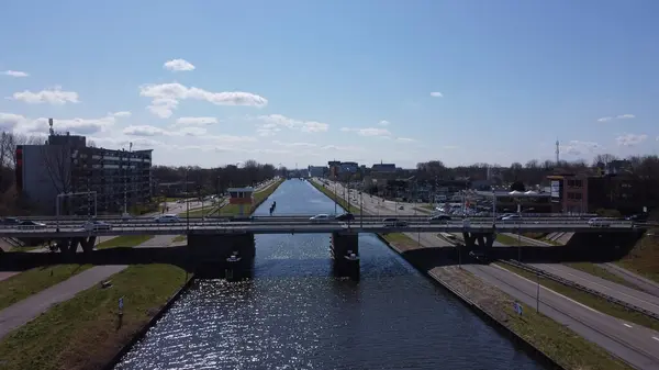 Hollanda, Hollanda 'daki tarım arazilerinin havadan görünüşü