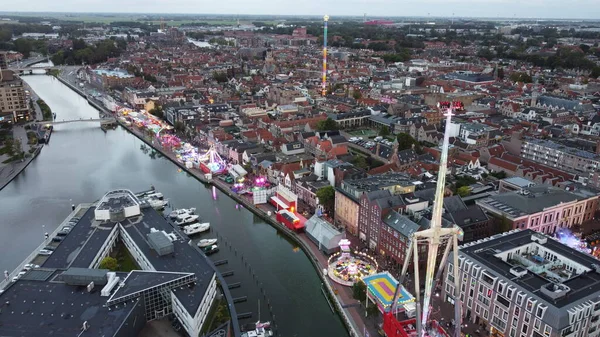 Hollanda 'nın Alkmaar şehrinde fuar