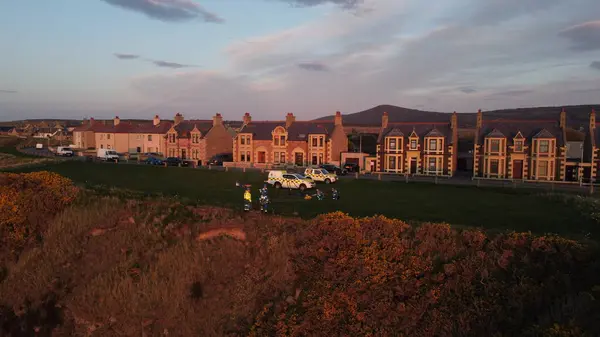 Eski şehrin havadan görünüşü