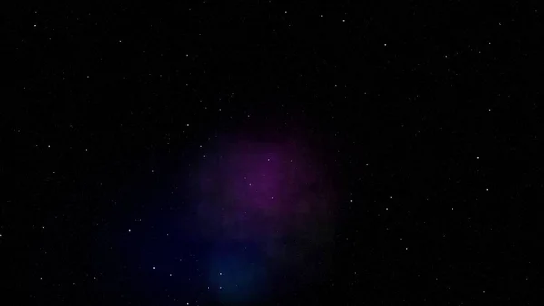 Красивое Красочное Звездное Небо — стоковое фото