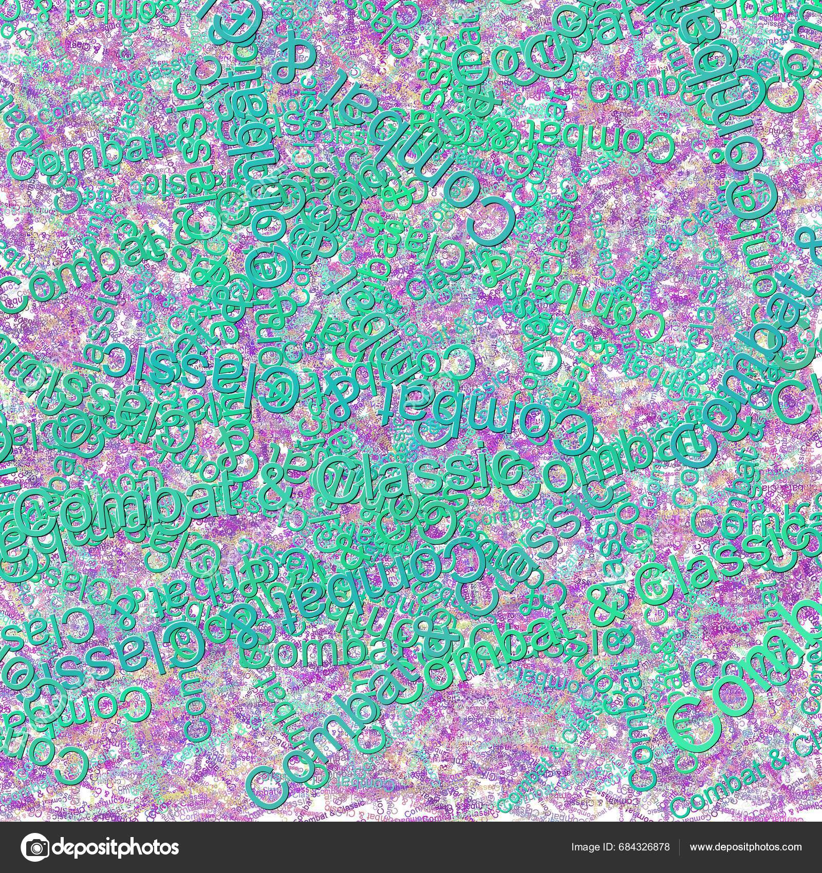 Confetti Words Combat Classic Electric Violetpurple Heart Stock Photo by ©psmcintyre 684326878