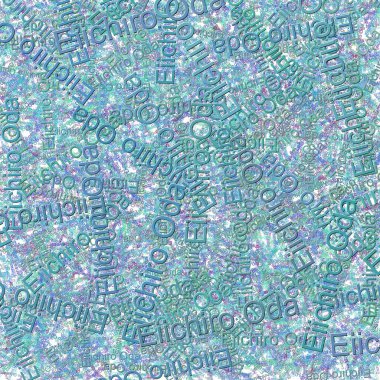 Confetti words Eiichiro Oda  Royal BlueCornflower Blue clipart