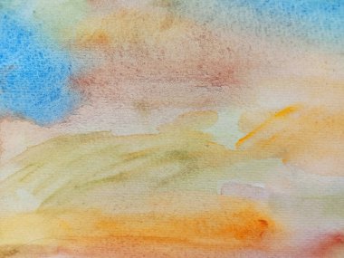 Soyut suluboya arka plan. Akışkan boya, soyut doku. Renkli gradyan