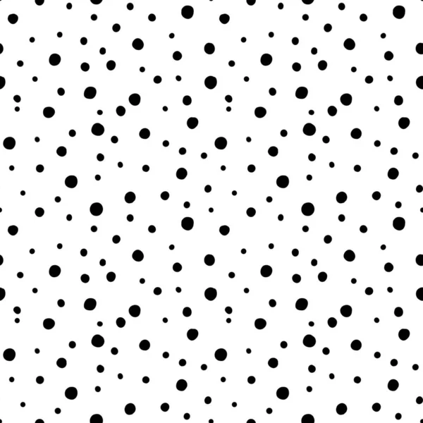 Puntos Negro Patrón Geométrico Abstracto Divertido Una Ilustración Digital Textura —  Fotos de Stock