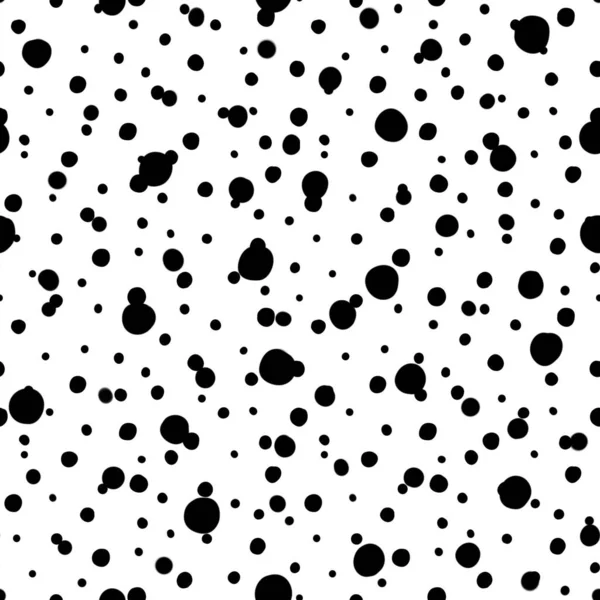 Dots Zwart Versierd Abstract Geometrisch Patroon Een Digitale Illustratie Handgetekende — Stockfoto