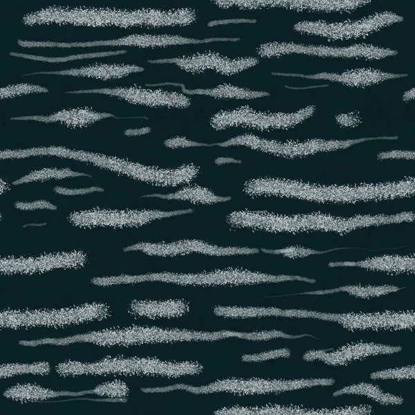 Скриббл Инсульт Волна Абстрактный Синий Узор Цифровая Иллюстрация Ручной Рисунок — стоковое фото