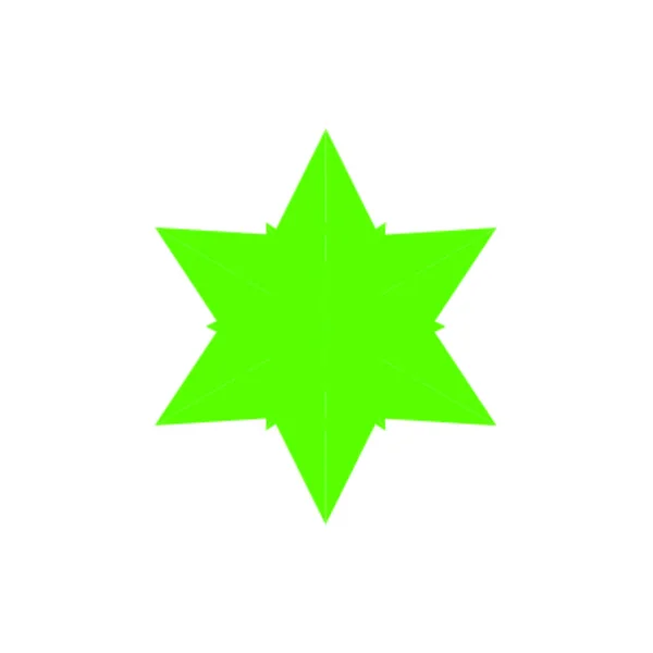 Vector Illustration Star Sign — Stock Photo, Image