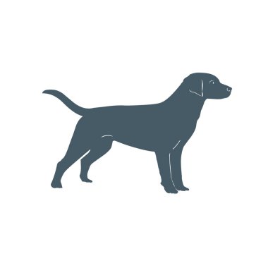 At silueti simgesi. vektör illüstrasyonu: Siyah kırmızı yeşil yuvarlak çizgi yaprak motifi logo beyaz bigron siyah at