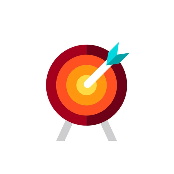 Target Dart Goal Success Vector Icon Background Graphic Web Design — 스톡 사진