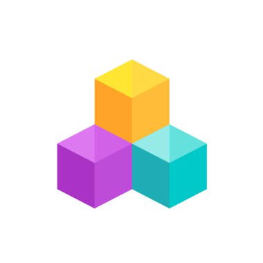 Logo kırmızı mavi bigron beyaz siyah