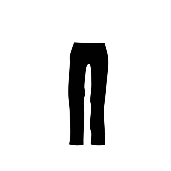 Jeans Ícone Web Ilustração Simples — Fotografia de Stock