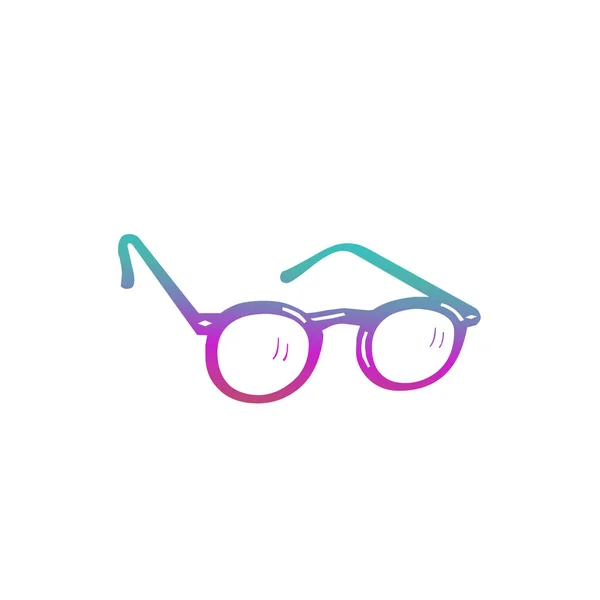 Sonnenbrille Und Zubehör Brille Icon Vector Illustration — Stockfoto