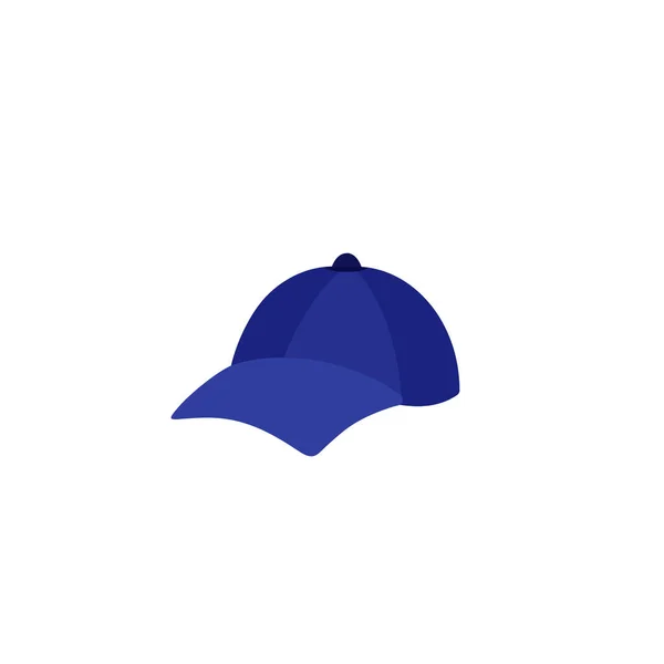 Значок Бейсболки Плоская Иллюстрация Логотипа Вектора Шляпы Веб Дизайн — стоковое фото