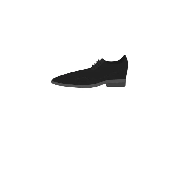Значок Взуття Плоска Ілюстрація Взуття Векторний Дизайн Логотипу — стокове фото