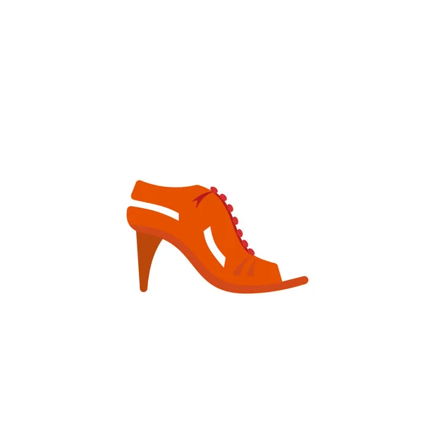 Icono Del Zapato Vector Ilustración —  Fotos de Stock
