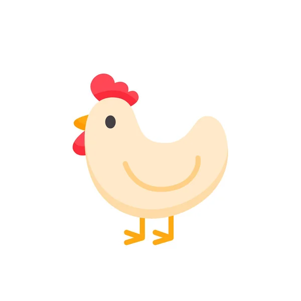 Kyckling Logotyp Vektor Illustration — Stockfoto