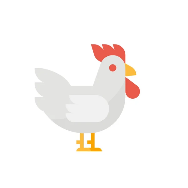 Tavuk Logosu Şablon Vektör Illüstrasyon Tasarımı — Stok fotoğraf