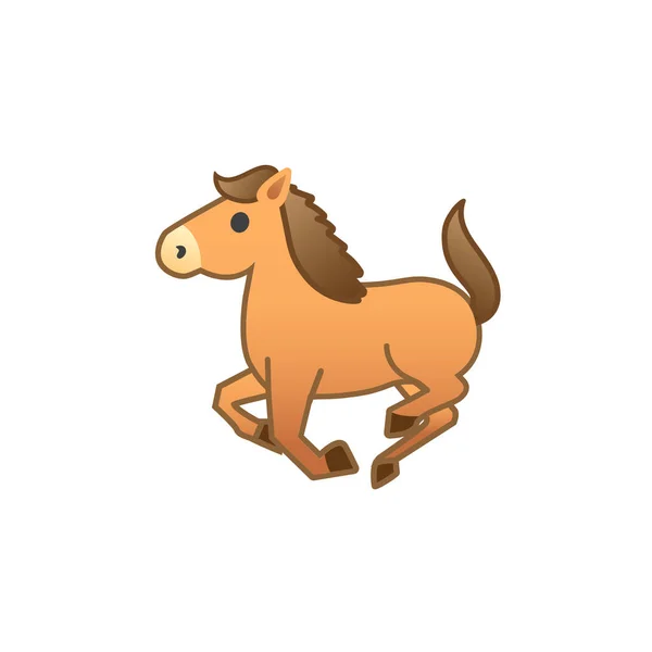 Icono Del Caballo Dibujos Animados Camello Con Diseño Vectores Juguete — Foto de Stock