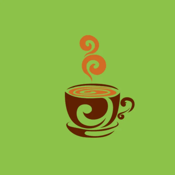 Cup Coffee Spoon Saucer — 스톡 사진