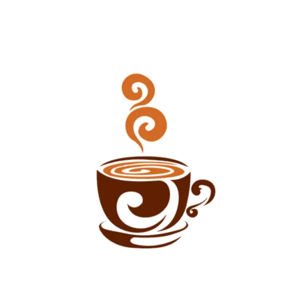 スプーンとソーサー付きのコーヒーカップ — ストック写真