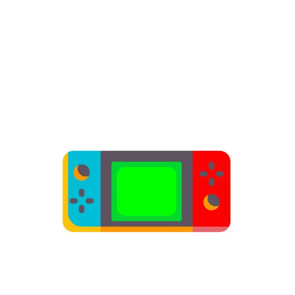 Vídeo Game Console Ícone Vetor Ilustração Design — Fotografia de Stock