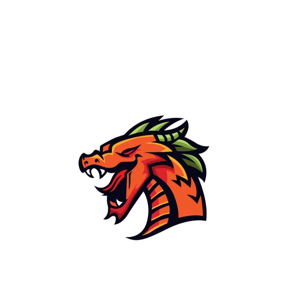 Illustrazione Vettoriale Del Logo Una Tigre — Foto Stock