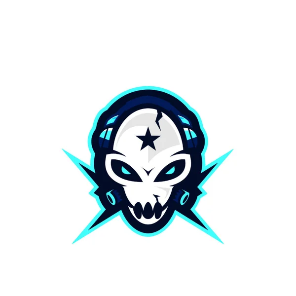 Векторный Шаблон Логотипа Спартанского Шлема — стоковое фото