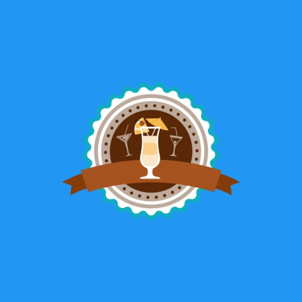 Beer Logo Design Vector Illustration — Stock Photo, Image