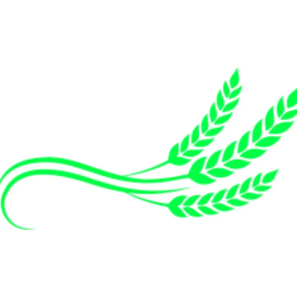 Значок Пшеничних Вух Векторна Ілюстрація — стокове фото
