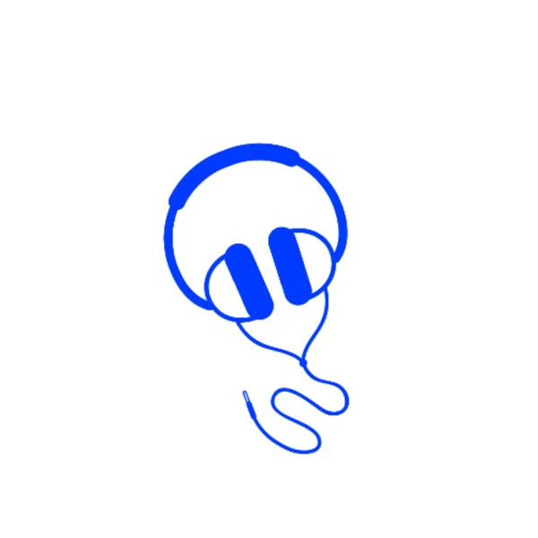 Рука Намальована Векторна Ілюстрація Синьо Білого Людського Кулака — стокове фото
