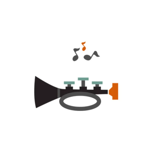 Wektor Ikony Odtwarzacza Muzyki Znak Instrumentu Muzycznego Odosobniony Symbol Ilustracji — Zdjęcie stockowe