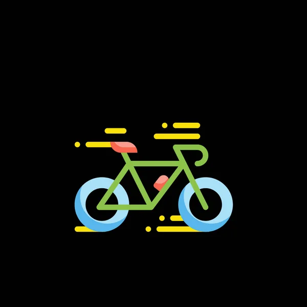 Векторный Рисунок Логотипа Велосипеда — стоковое фото